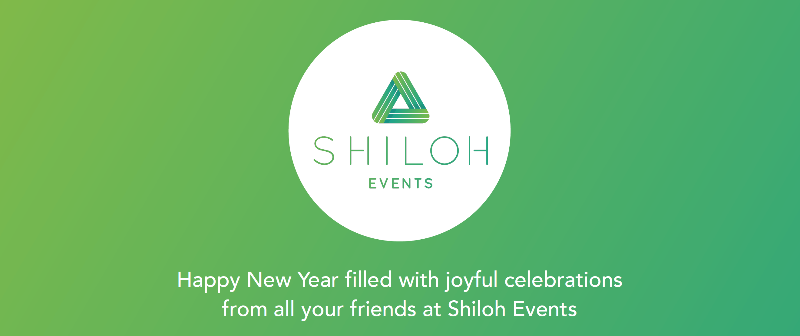 Happy New Year From Shiloh Events